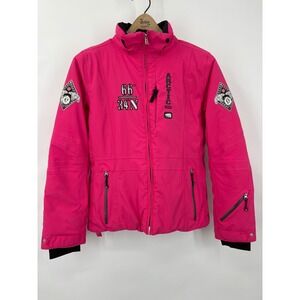 Bogner Kids XXL Pink Arctic Earth Ski Snowboard Jacket No Hood Coat 164-170